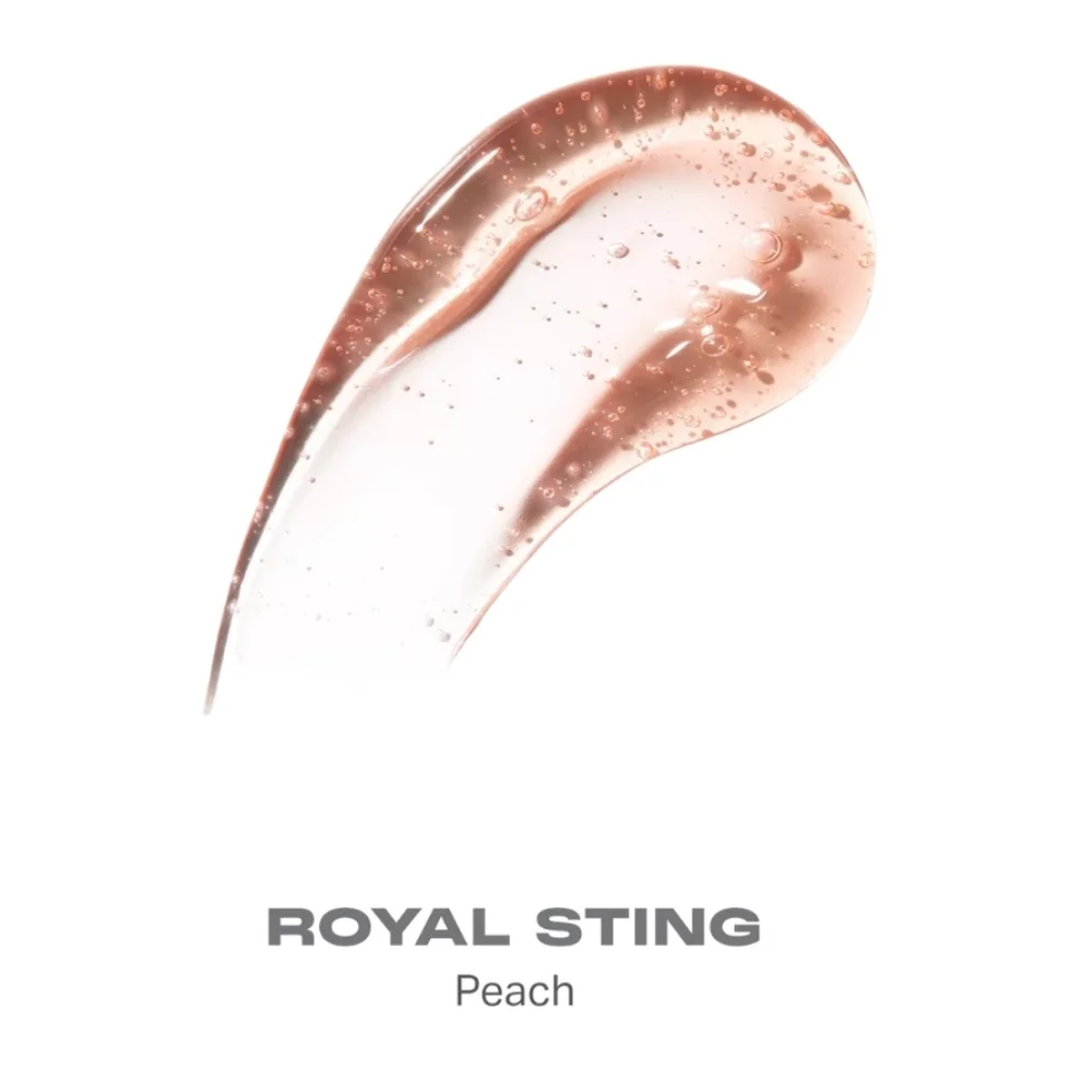 Morphe Hot honey's 🔥 plumping Lip Oil Shade: Royal Sting (Peach) 🆕